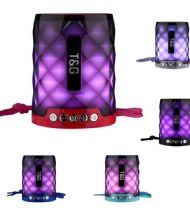 PARLANTE T&G JBL TG-155 MINI TIPO CILINDRO CON LED